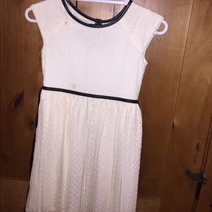 b&w dress