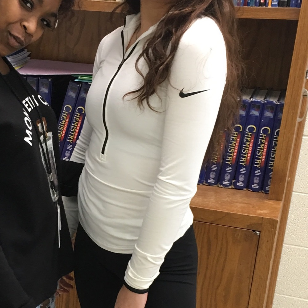 Nike Dri-fit Half Zip Long sleeve