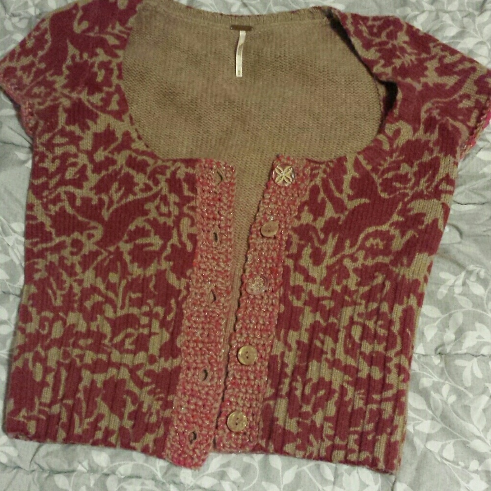 Free people rabbit hair sweater