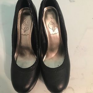 Black baby phat pumps