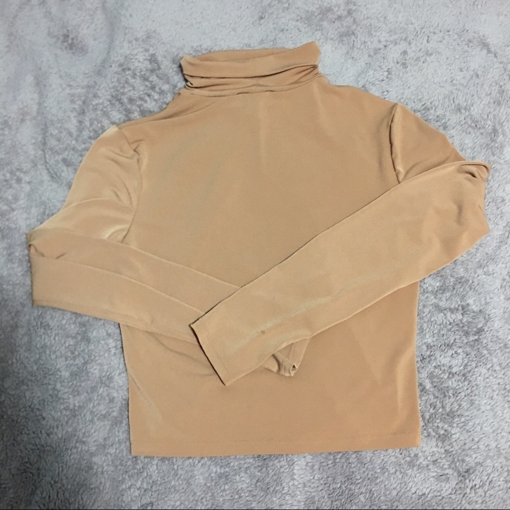 Forever 21 Turtleneck Crop Top