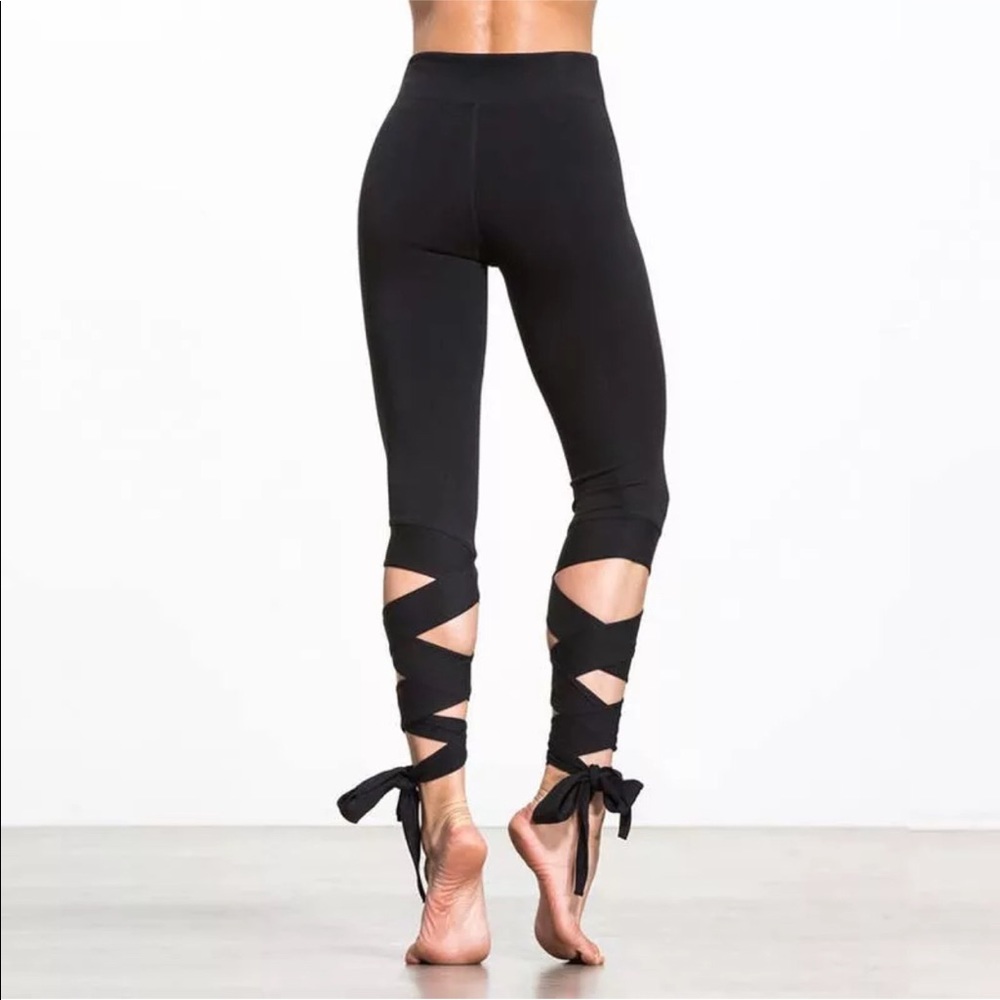 Andree ballet style work out legging yoga pants - Picture 5 of 5