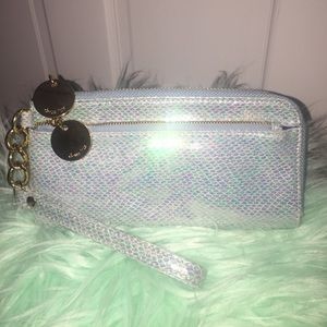 NWOT Deux Lux Blue Mermaid Wallet/ Wristlet