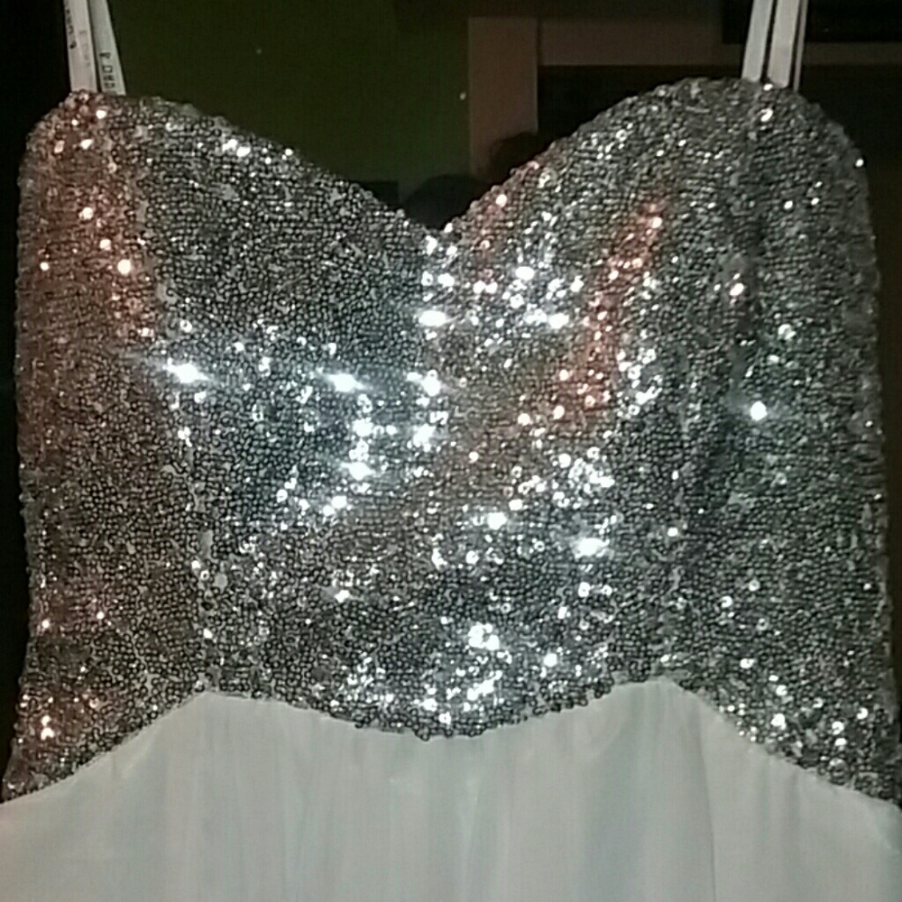 White gown