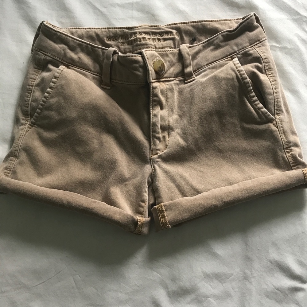 TAN SHORTS
