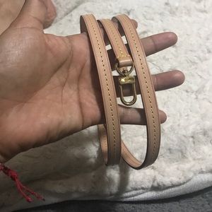 Authentic Louis Vuitton Favorite vachetta strap