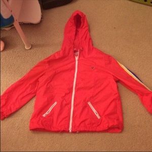 Hollister rain jacket