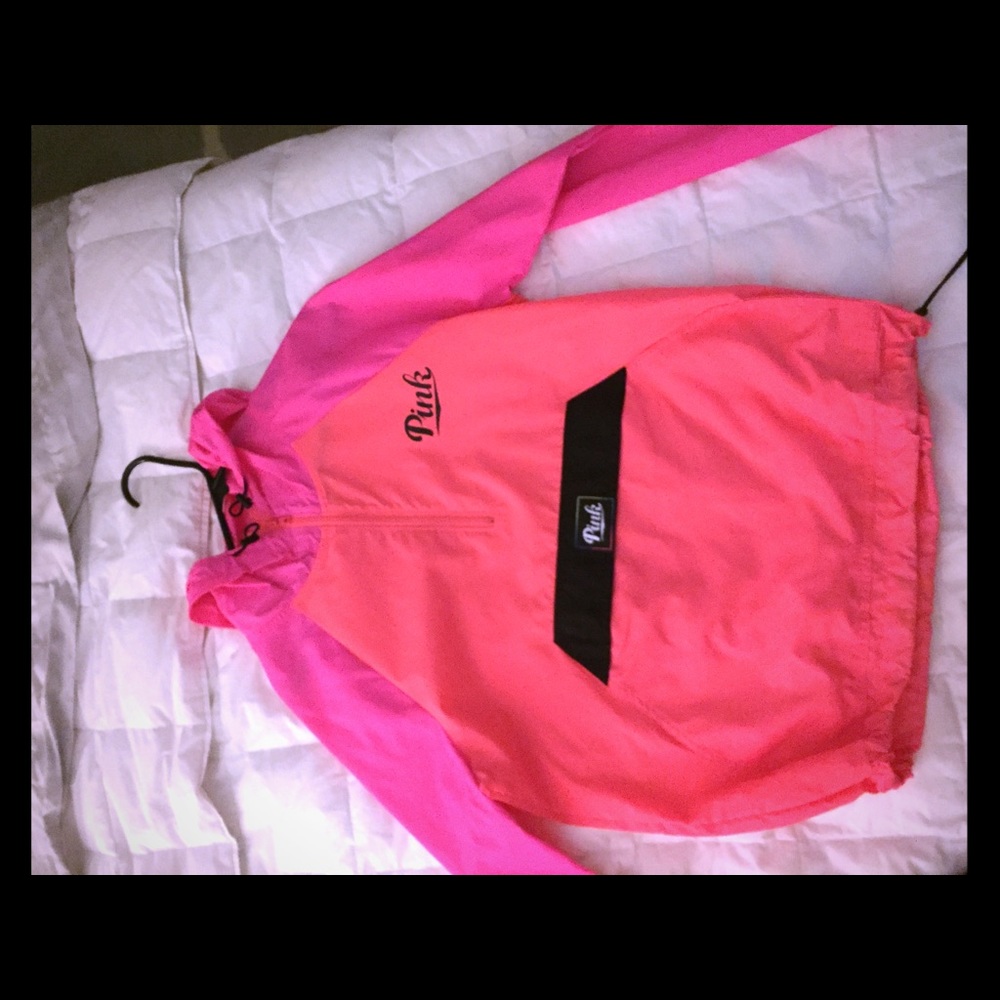 Pink windbreaker