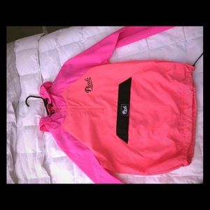 Pink windbreaker