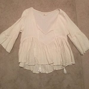 Hollister 3/4 Sleeve Top