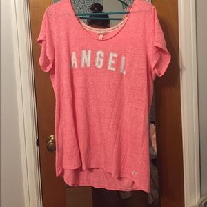 VS Pink Long Tee
