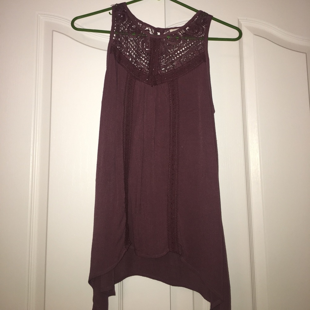 purple too with lace