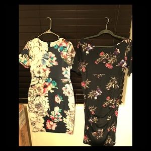 2 Maternity dresses worn once, great condition