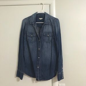 denim chambray shirt from J.Crew