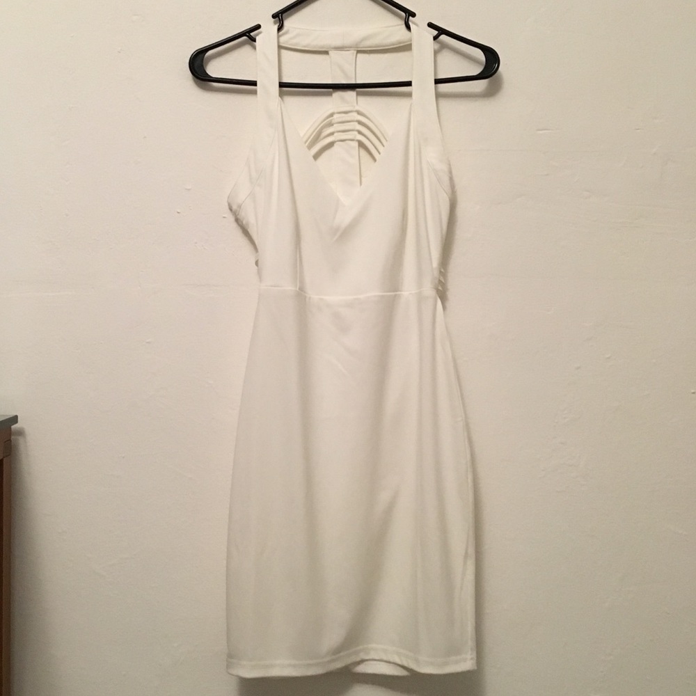 White blackness dress
