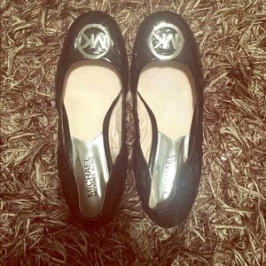 MICHAEL KORS Fulton Quilted Ballet Flats