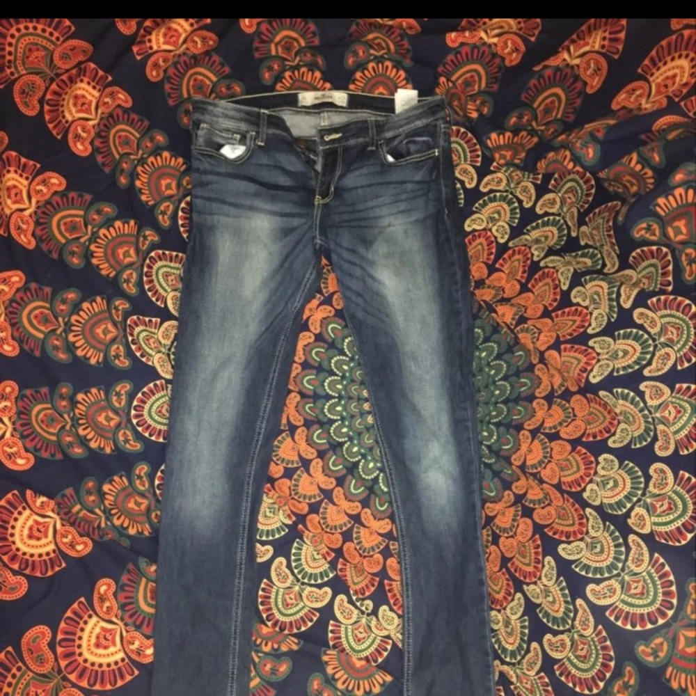 Dark Blue Hollister Jeans