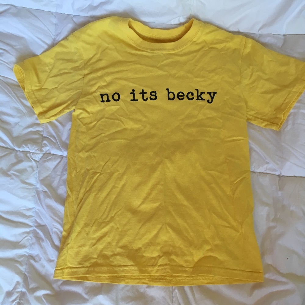 No, It's Becky Tee