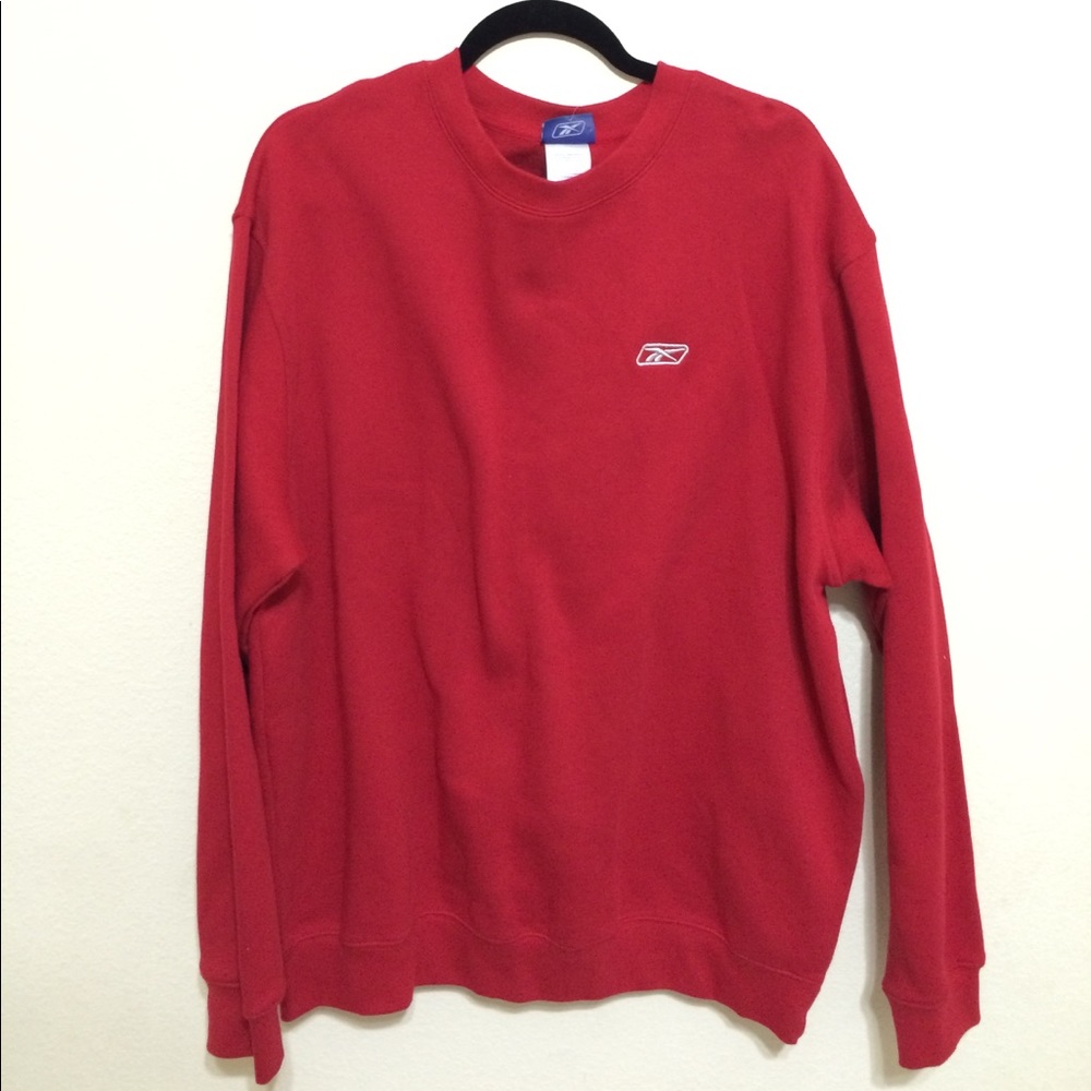 Classic 90s Reeboks crewneck pullover