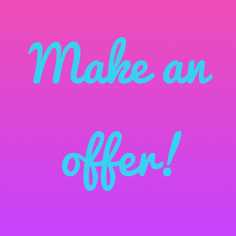 Make an offer on anything in my closet!