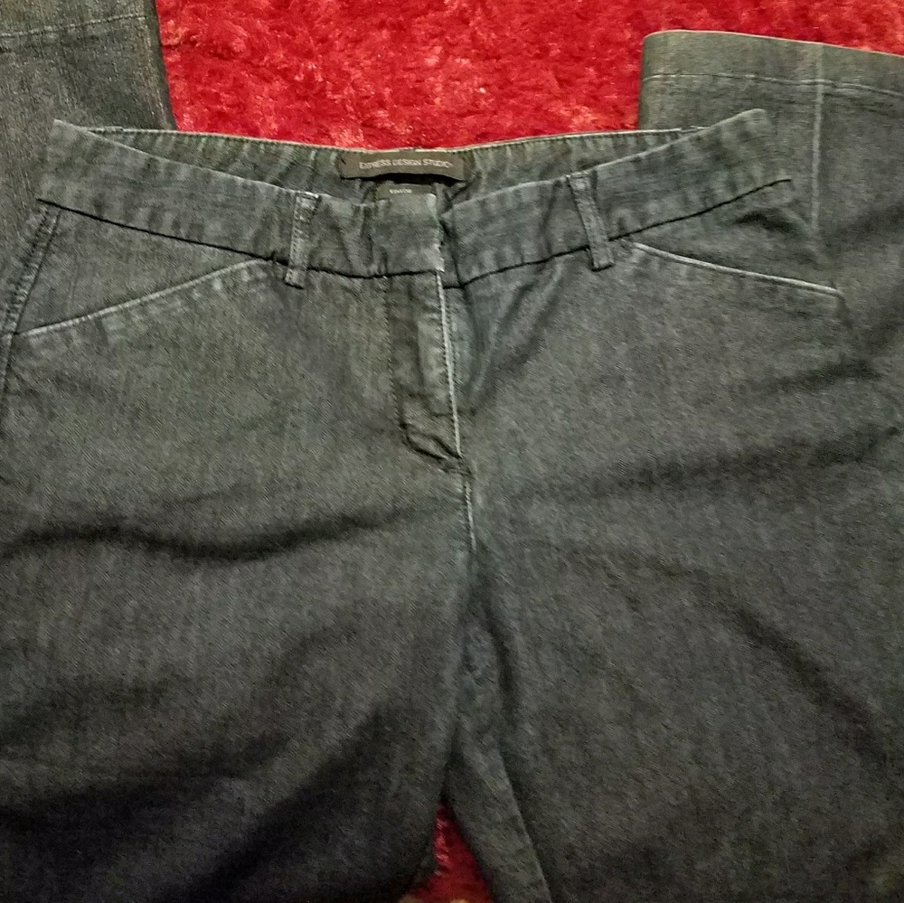 Dark Levi Blue Express Editor Pants