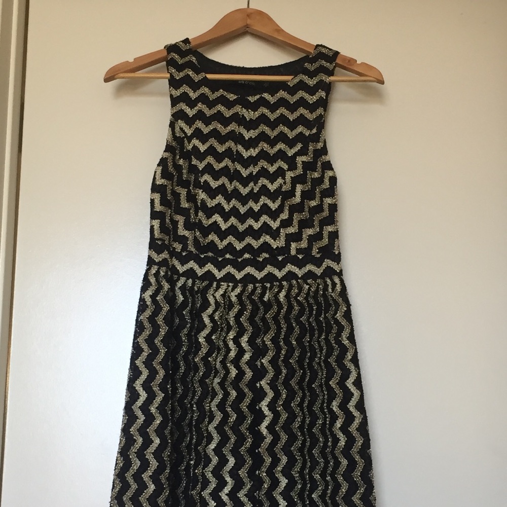 Arc & Co metallic dress