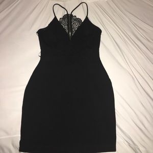Black formal dress