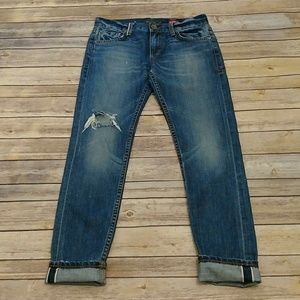 Level 99 Relaxed Lily Castaic Wash Jeans Sz 24