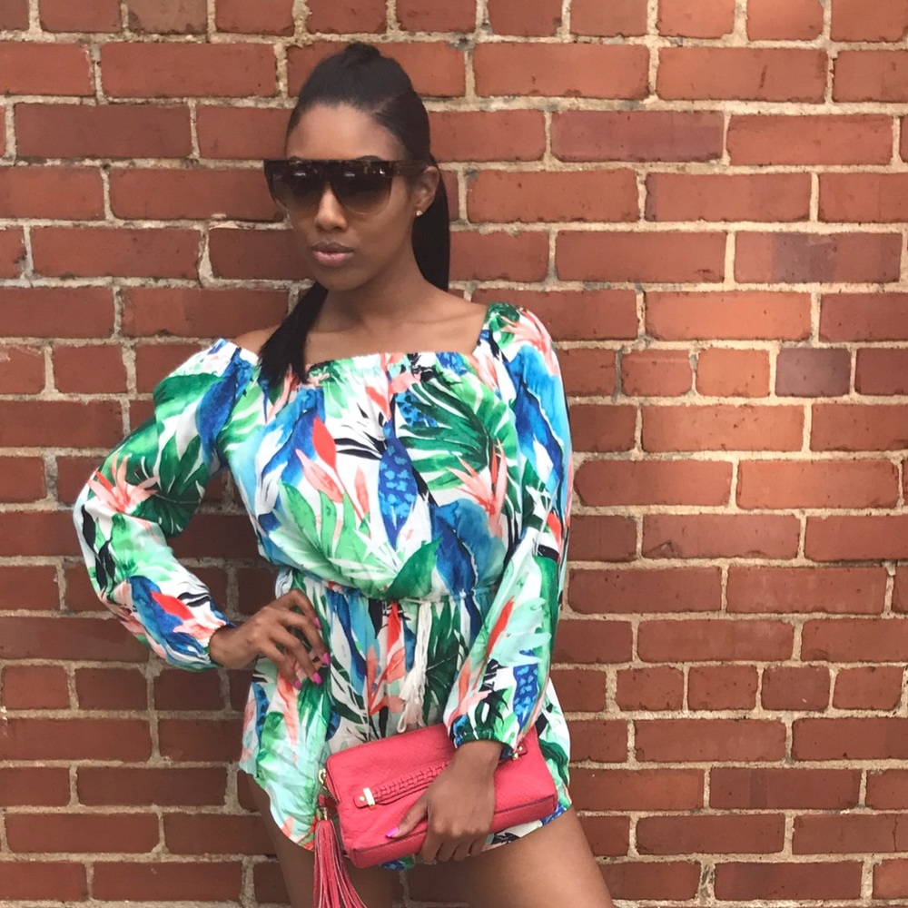 Floral romper