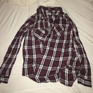 Cotton On  Maroon Flannel