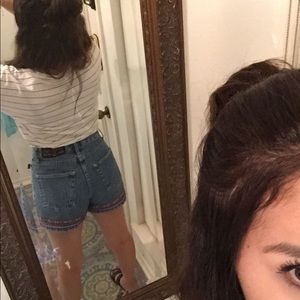Vintage mom shorts!!! 😘😘😘