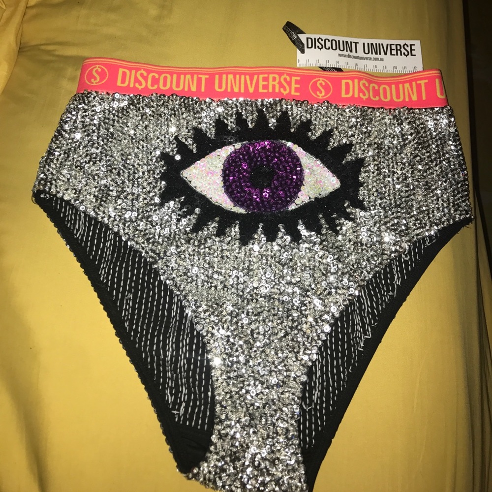 Authentic Discount Universe Sequin Bikini Bottom!