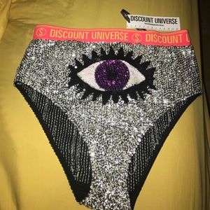 Authentic Discount Universe Sequin Bikini Bottom!