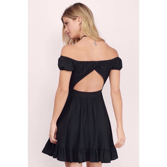 Camilla Black Skater Dress - Picture 2 of 4