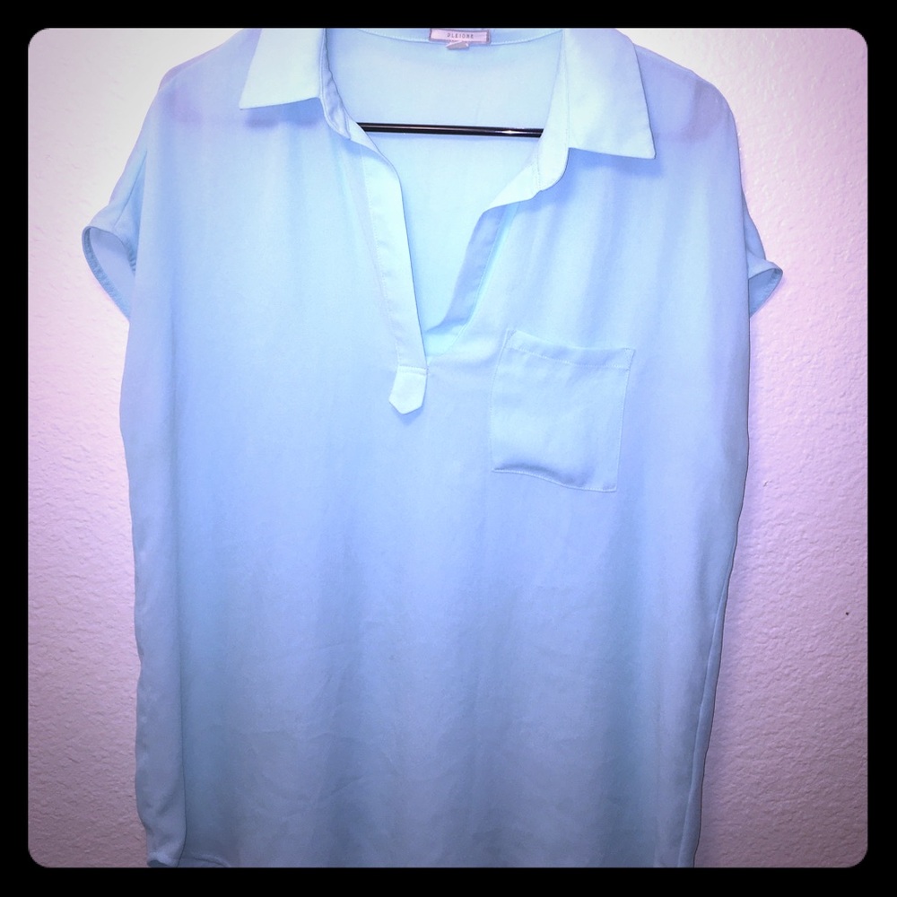 Chiffon Aquamarine Polo