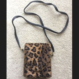 Vintage Leopard Print Purse