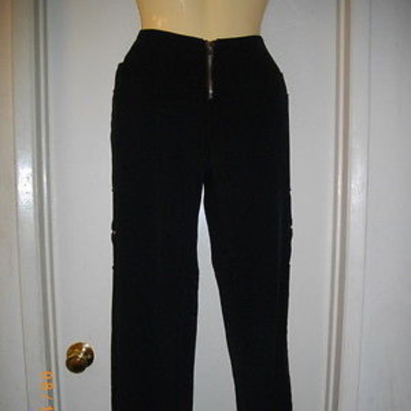 Paris Blues Pants - Paris Blues Casual 13 Black Pants NWT