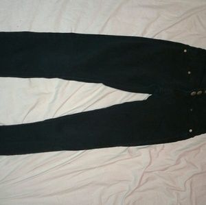 Black high waisted skinny jeans