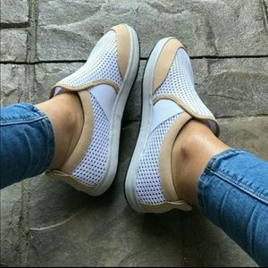 Slip On Perforated Mesh Espadrilles