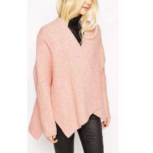 ASOS Chunky Cardi in Cutabout Rib