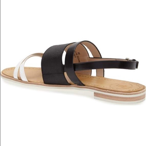 Two Tone Strappy Gladiator Slingback Sandal - Picture 4 of 7