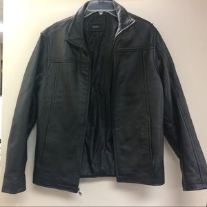 Men's small Alfani 100% leather jacket