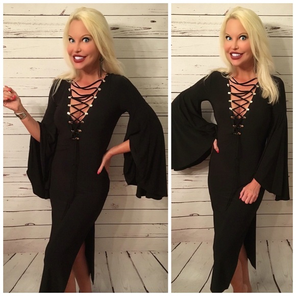 SALE!! Absolutely gorg knit jersey dress - Picture 2 of 2