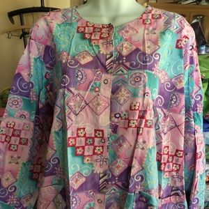 HQ Scrubs scrub jacket. L. Like new