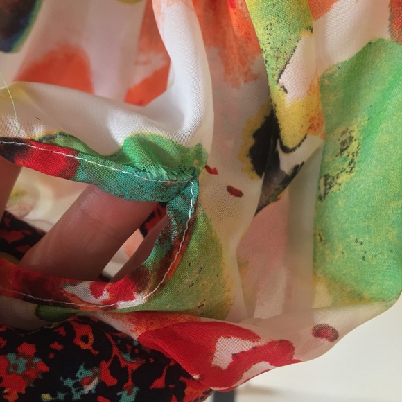 Kut from the Kloth tie front button down - Picture 4 of 7