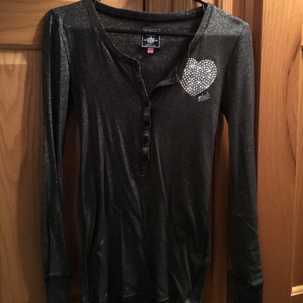 Vs pink long sleeve shirt