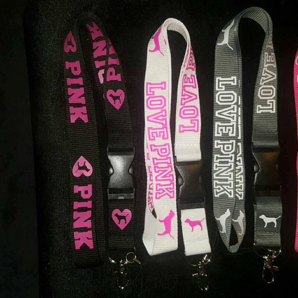 VS pink lanyards - Picture 2 of 5