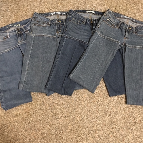 Junior girl size 00-1 Bullhead Jeans lot - Picture 1 of 8