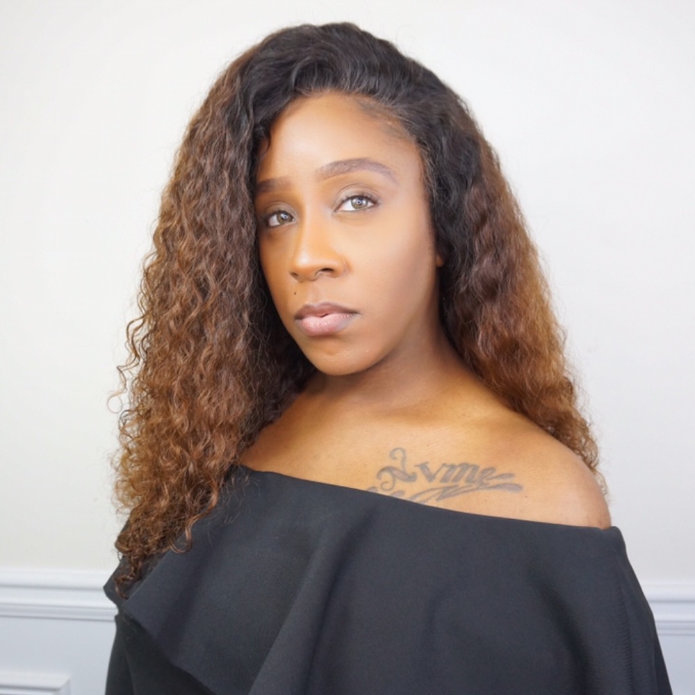 🆕Brazilian Ombré Deep Wave Human Hair Wig