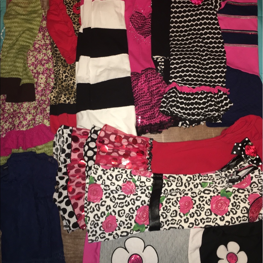 11 pieces Girls Tunics/Shirts/Dresses size 6X
